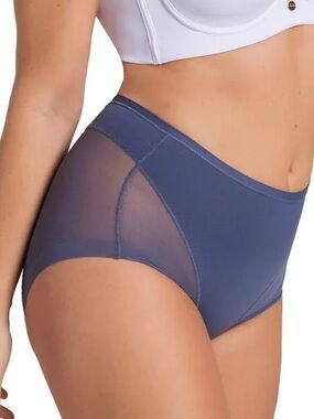 🌻NEW w/tag Leonisa Truly Undetectable Blue Comfy Shaper Panty Size XL